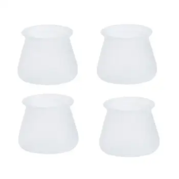 

4 Pcs Black Furniture leg Rubber Chair Ferrule Non-slip Anti Scratch Furniture Feet Leg Floor Protector Caps 16mm
