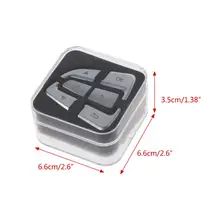 12 шт./компл. наклейка на кнопку рулевого колеса Декоративные Чехлы для Mercedes Benz GLC C Class A B GLA CLA CLS GLE GLS GLK