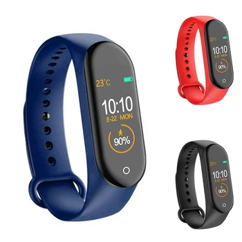 

M4 Smart Watch Fitness Tracker women Smartwatch Waterproof Heart rate Monitor smart watch men Bluetooth Smartwatch