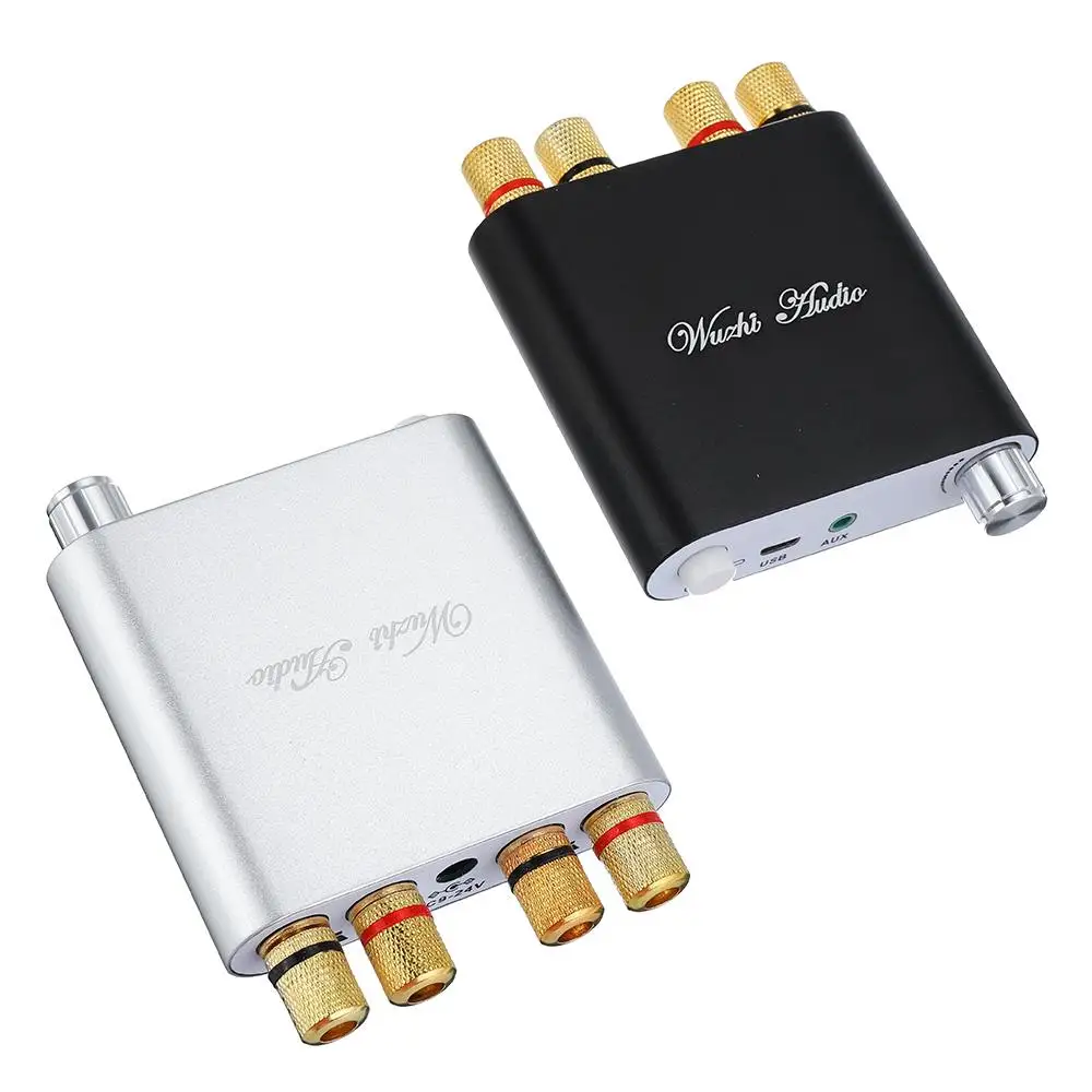 bluetooth 5 0 Wireless HiFi Stereo Audio Power Amplifier TPA116 100W 100W Amplificador Support USB 3 5mm Aux Amp