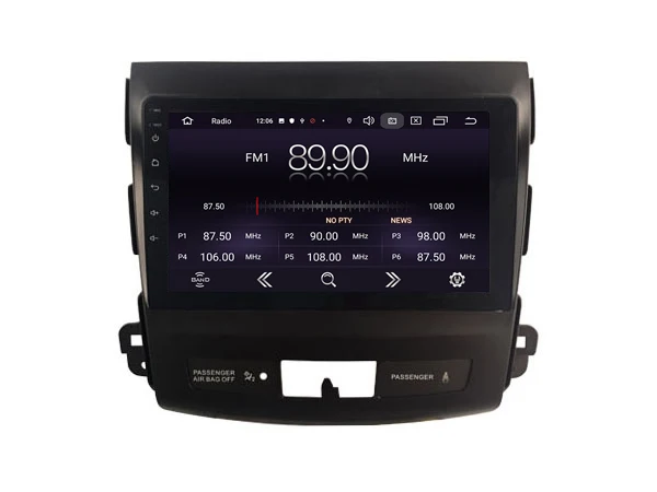 Новое поступление 9 дюймов Android 10,0 Автомобильный gps для Mitsubishi Outlander 2006 Автомагнитола Автомобильная Мультимедийная лента рекордер bluetooth навигация