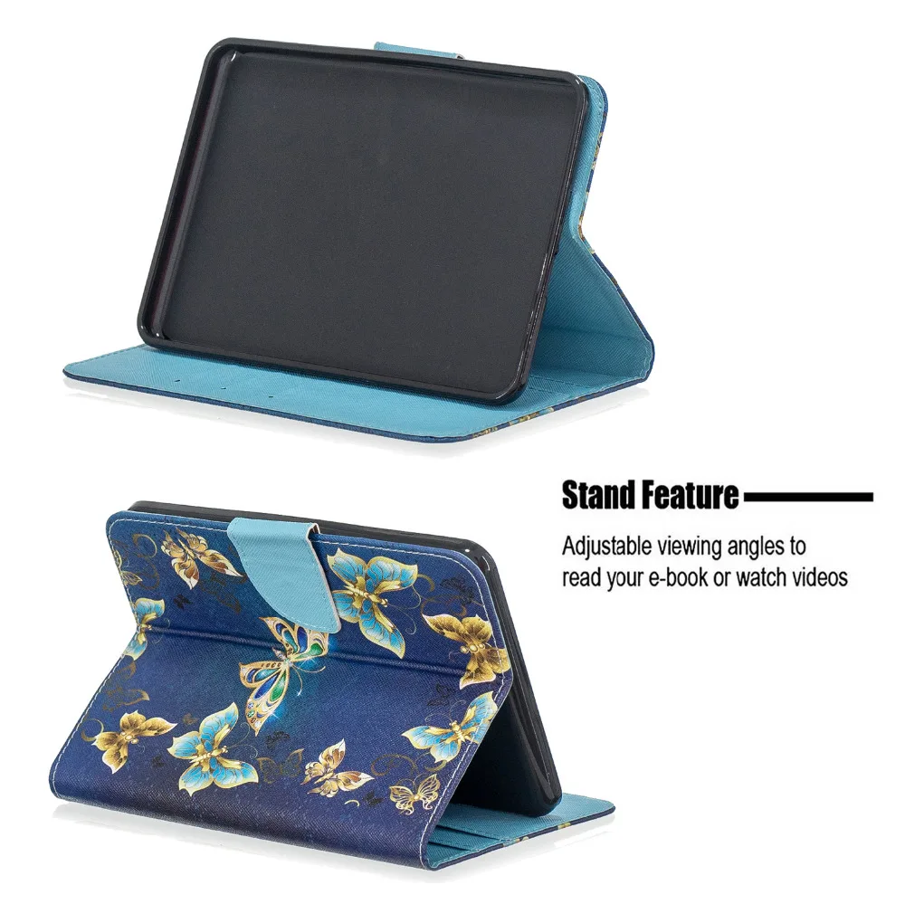 Кожаный чехол с магнитной подставкой и подставкой для Amazon, чехол Kindle Kindle 658 10th " Smart Cover Coque+ пленка+ ручка