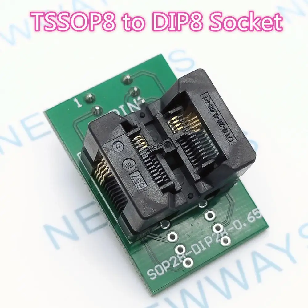 Ic Ổ Cắm Tssop8 Để Dip8 Ic Kiểm Tra Khối Ots 8 Shenp 0.65 01 Lập Trình ...