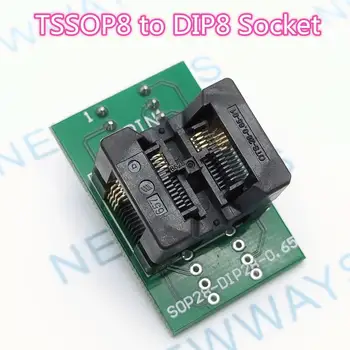 

Ic Socket Tssop8 To Dip8 Ic Test Block Ots-8 - Shenp 0.65 - 01 Programmer Adapter