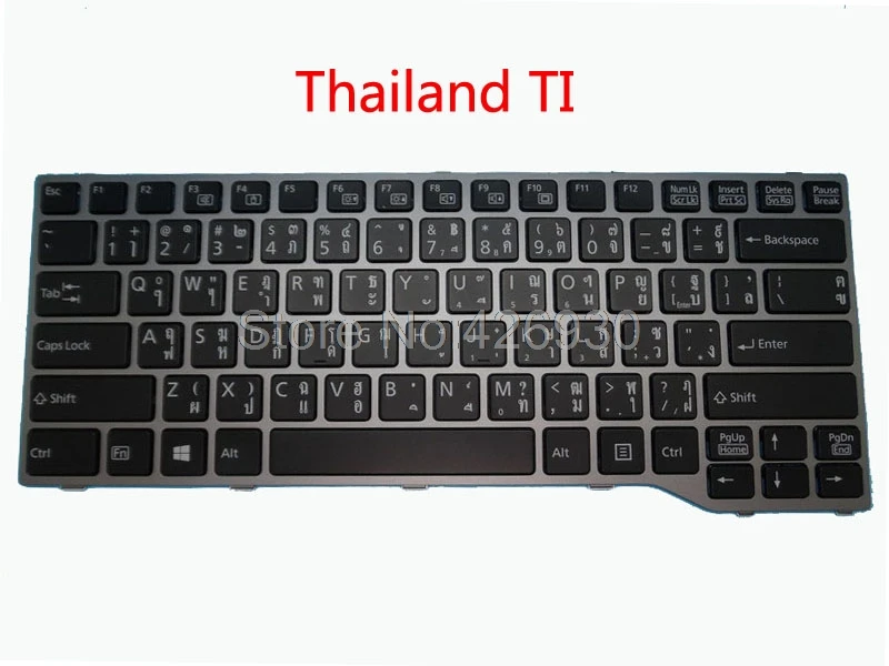 Клавиатура для ноутбука для Fujitsu Lifebook Q775 Q737 Q736 норвежский СЗ SP из Испании в Швейцарию Таиланд ti английский язык пользовательского интерфейса cоединенное Королевство Великобритания