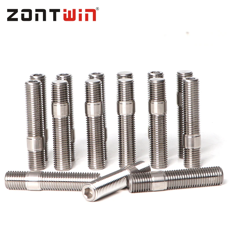 

20 pieces of GR5 titanium alloy forged stud conversion kit M12*1.5-M12*1.5, 60MM, suitable for European cars
