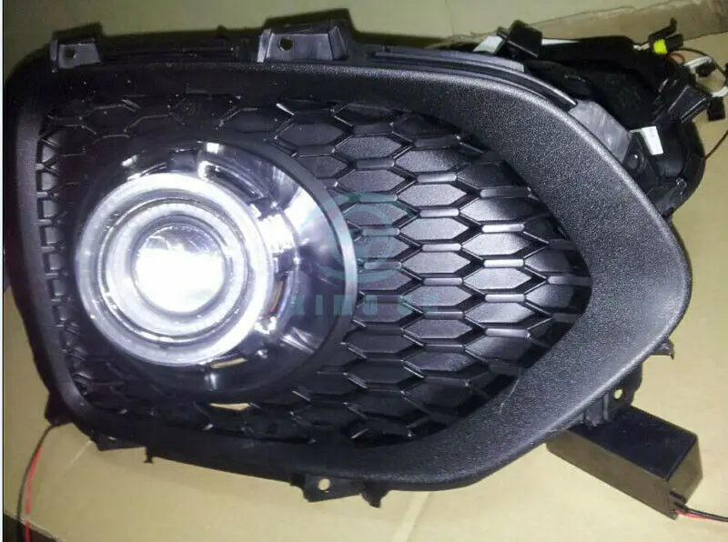 Car modification Car accessories Car 2pcs Refit For KIA Sorento 2011-2012 Angel Eyes Fog Light Assembly