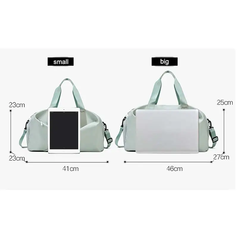 Sports Gym Bag For Women Men Travel Dry Wet Bag Handbag Multifunction Swimming Shoulder Messenger Weekend Fitness Training Bag 6