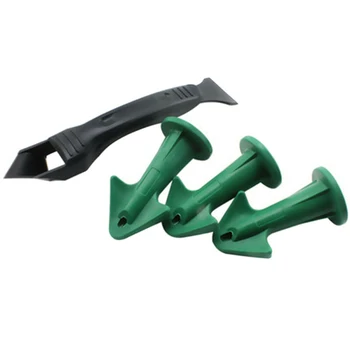 

Caulk Nozzle & Scraper Set Caulk Remover Sealing Caulking Manual Tool Kit Easy To Clean And Reusable