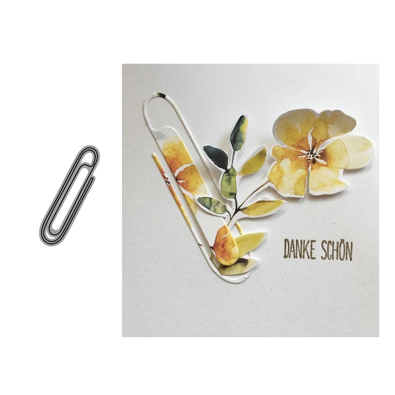 

CH paper clip Metal Cutting Dies Stencils for DIY Scrapbooking/photo Album stamps Decorative Embossing DIY Paper Card