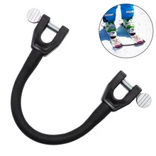 

Ski Tip Connector Skiing Basic Turning Training Aid Snowboard Easy Wedge Control Trainer Clips Winter Sports Equipment