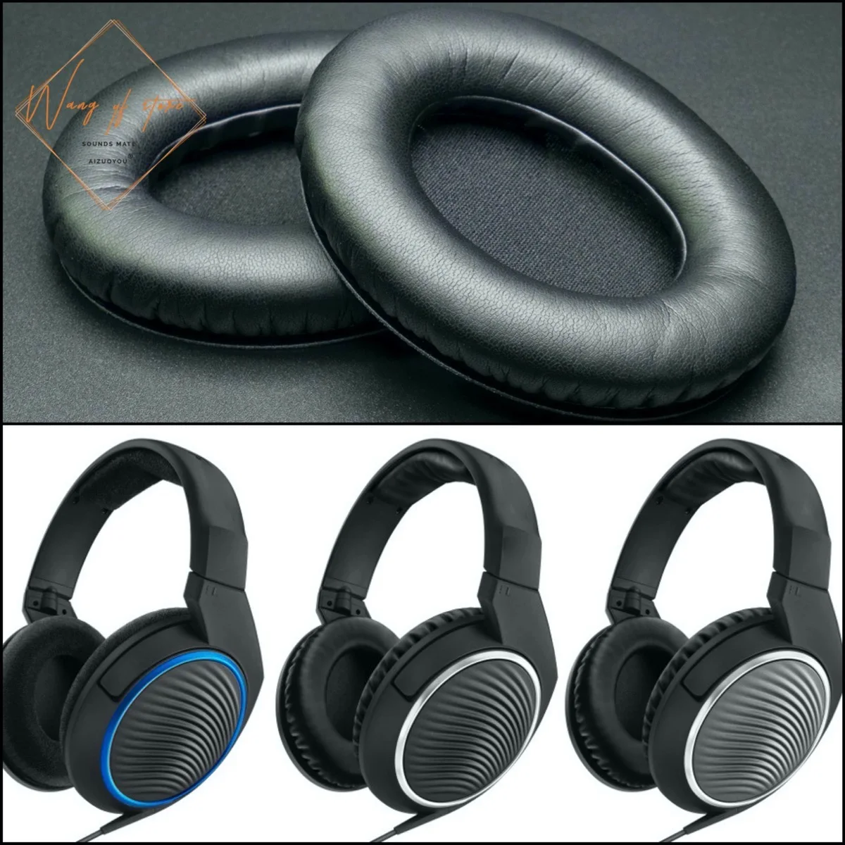 

Replacement Soft Ear Pad Foam Cushion For Sennheiser HD451 HD461 HD471 HD200 HD400 Headphones