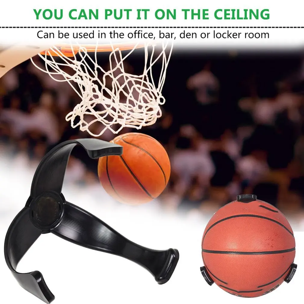 New Plastic Ball Claw Wall Mount Basketball Holder Football Storage Rack Ball Display Bracket Space Saver For Home Decor