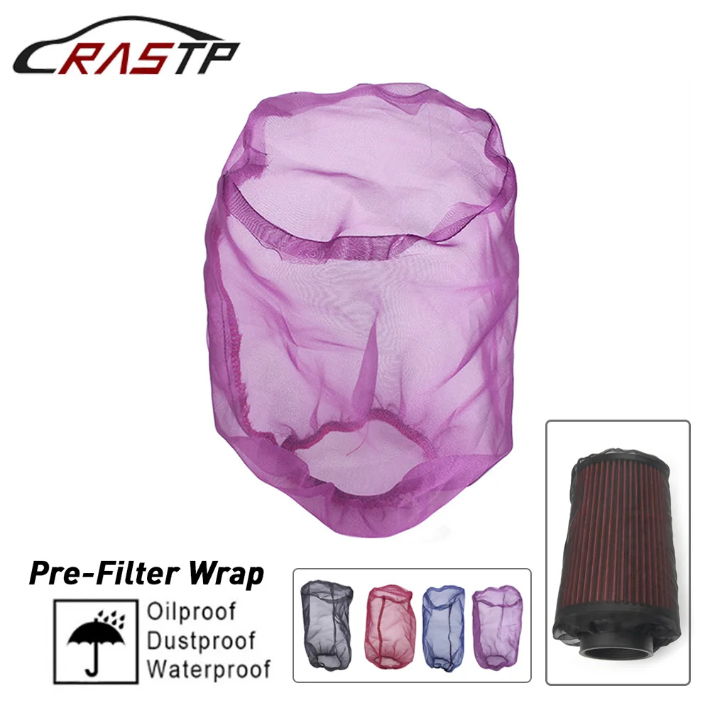 Car Air Intake Filter Protective Cover Oilproof Dustproof For Cylindrical High Flow Air Intake Filter Universal RS-OFI048-Long air filters,car filter