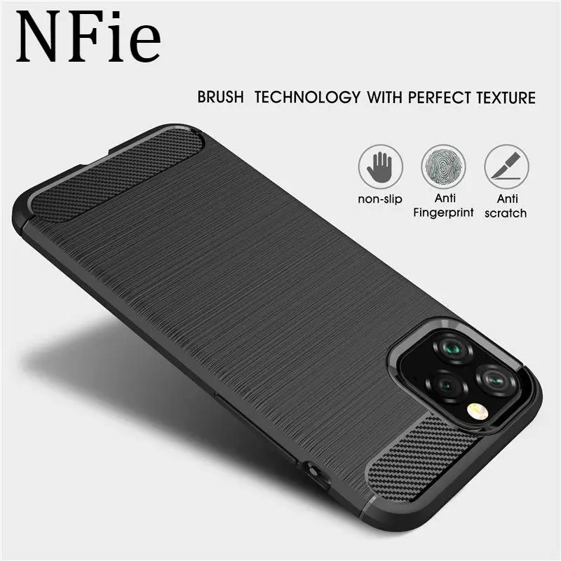 

Silicon Carbon Fiber TPU Case For iphone X XS Max XR 6 6S 7 8 Plus 11 Pro Max 5 5S SE Shockproof Soft Silicone Case Cover