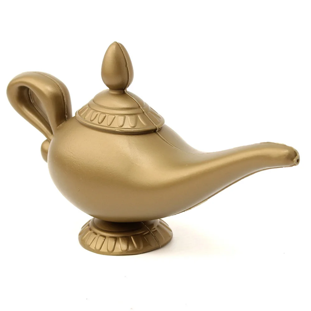

Elegant Vintage Aladdin Lamp Light Wishing Tea Oil Pot Decoration Collectable Saving Collection Arts Craft Gift Plastic