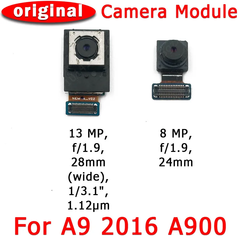 Оригинальный Для Samsung Galaxy A9 2016 A900 спереди и вид сзади Камера Основная перед