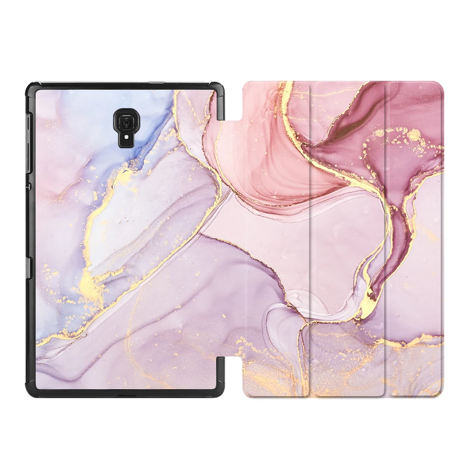 Чехол для планшета MTT для samsung Galaxy Tab A 10,5 ''SM-T590 SM-T595 T590 T595 чехол с магнитной подставкой из искусственной кожи с мрамором - Цвет: SS04