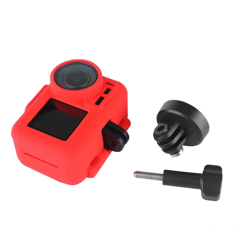 Силиконовый защитный чехол для камеры Dji Osmo Action Sport camera Защитный чехол рамка аксессуары