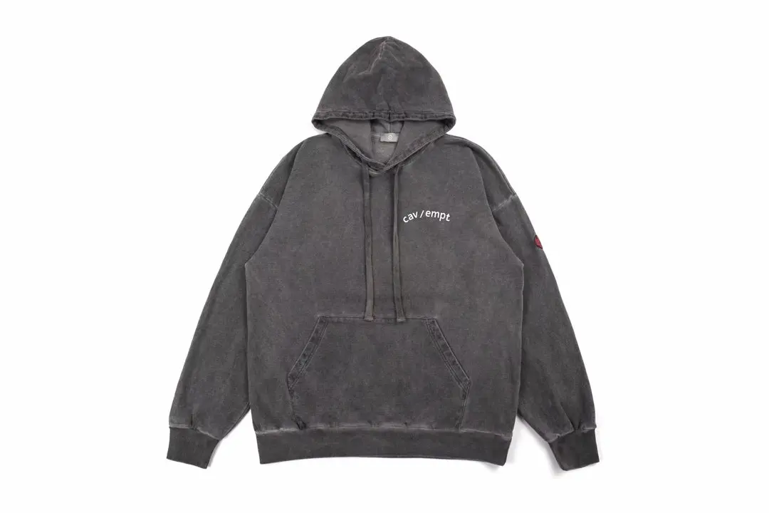 19SS c. E Cav Empt толстовки высокого уличного качества 1:1 кавепт Толстовка Канье Уэст Хип Хоп кавепт пуловер для мужчин и женщин