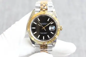 

AAA top brand men's luxury men watch series rose gold rlx 40MM dial date strap automatic mechanical wristwatch