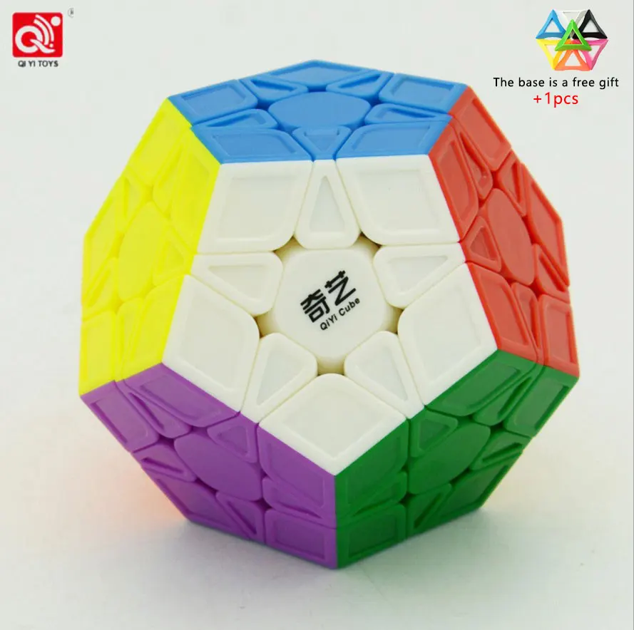 3x3 спидкуб Megaminx Стикеры Magic Cube Додекаэдр Скорость Логические кубики игрушка-головоломка