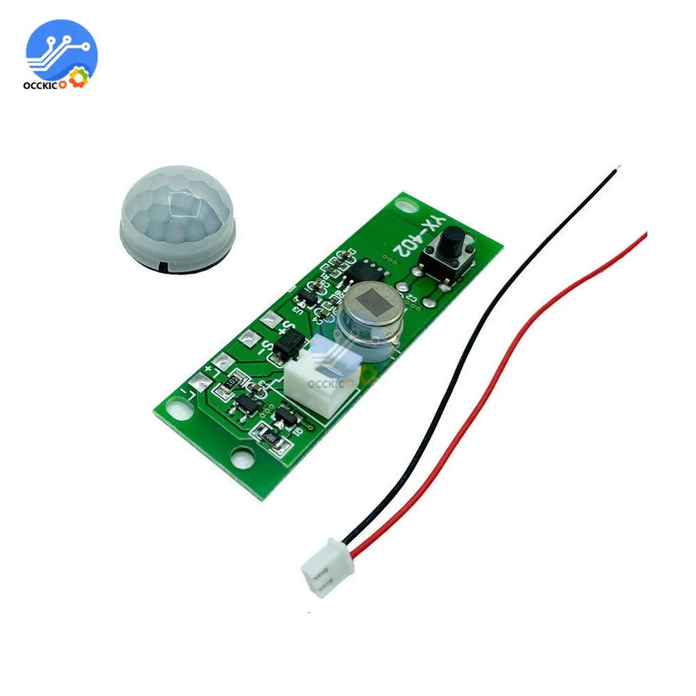 3.7V infrared human body induction solar light circuit board 3 modes PIR wall controller solar wall light control board