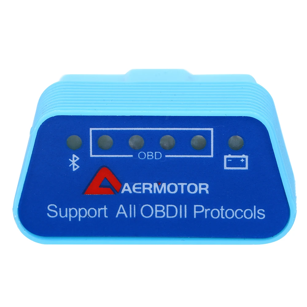 Поддержка почти OBD-II протоколов V1.5 Bluetooth OBD2 Автомобильные диагностические сканеры Инструменты для ремонта авто для Android PC IOS ELM 327