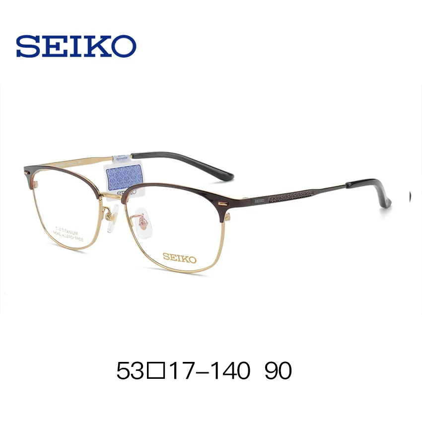 SEIKO титановые очки, оправа для мужчин и женщин, Мультифокальные очки, оптические очки, прогрессивная близорукость HC3012