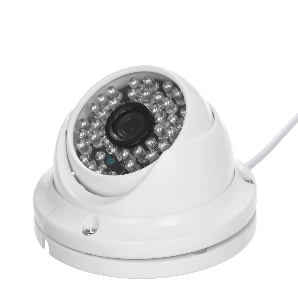 

Analog Security CameraCCTV Camera 1/3" CMOS Color 1080P High-resolution 24 Lamps Nightvison Indoor Dome Camera