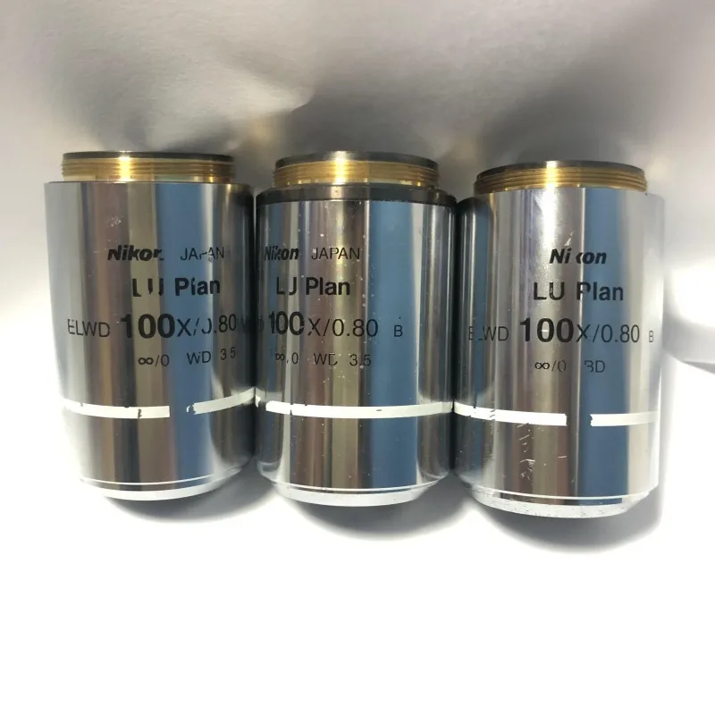 NIKON Long Working Distance Bright and Dark field Objective lens LU Plan ELWD 100X/0.80 BD