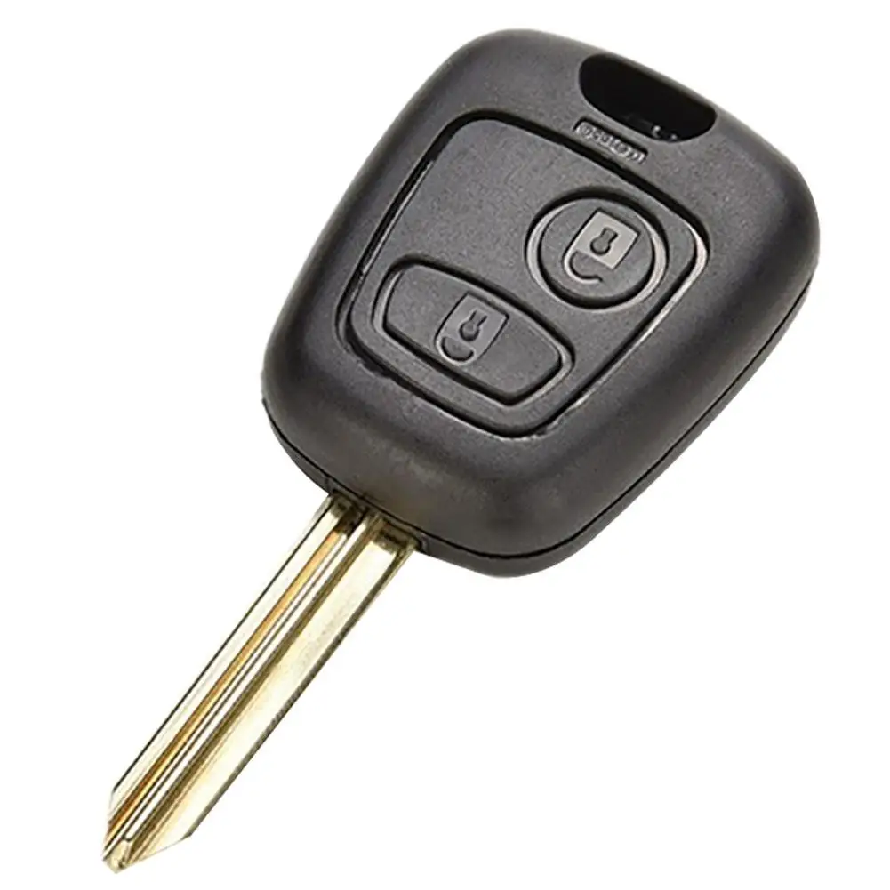 2 кнопки дистанционный ключ-брелок от машины чехол Shell для Citroen C1 C3 Berlingo; Picasso Saxo