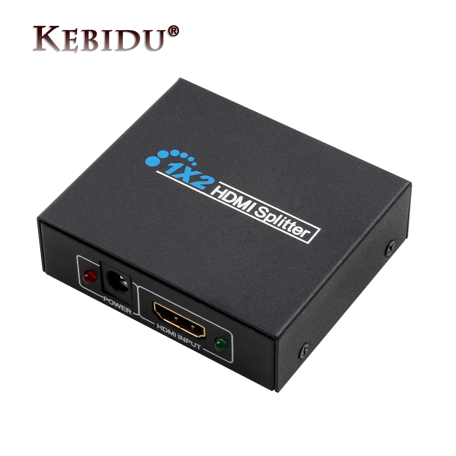 Горячая Распродажа HD 1080P HDMI сплиттер видео HDMI коммутатор 1x2 сплиттер коробка HDMI 1,3 адаптер для DVD проектора DLP lcd Xbox HDTV