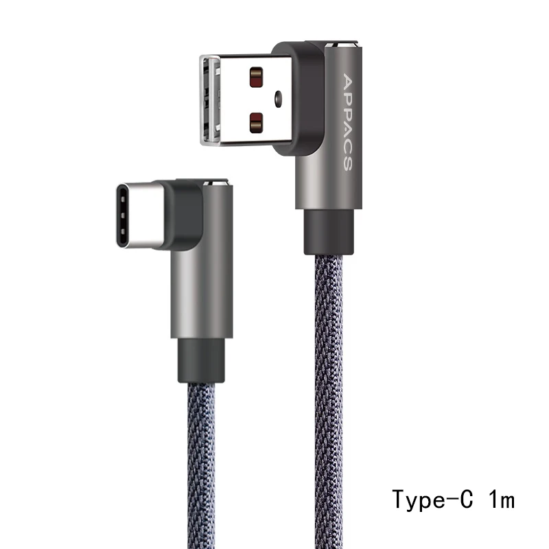 Черный, Красный Серебряный Реверсивный Тип C usb-кабель для быстрой зарядки кабель-канал для huawei P9 P10 Xiaomi samsung S8 S9 1/2/3 м - Цвет: Серебристый