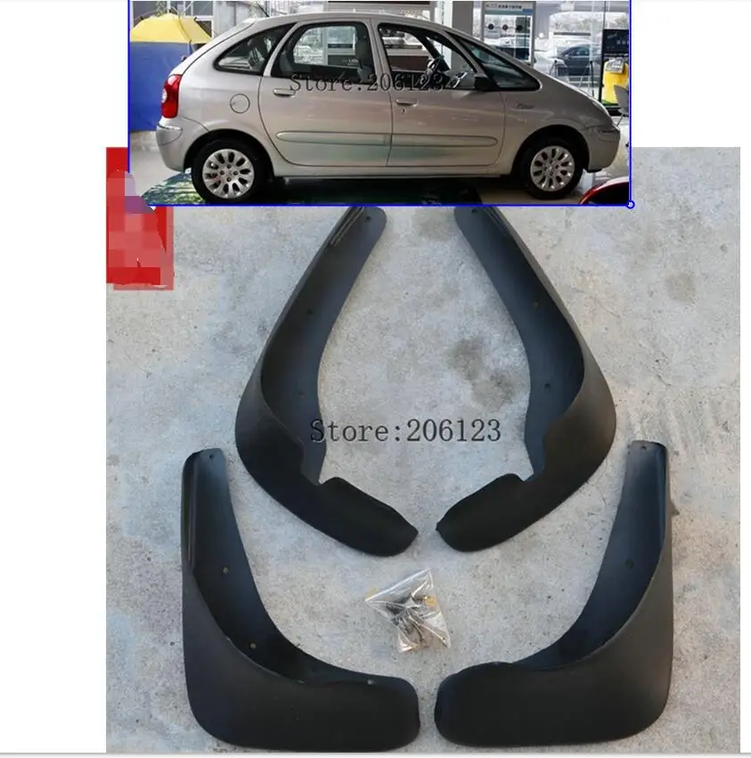 Conjunto Moldado Aletas De Lama Do Carro Para Citroen Xsara Picasso 