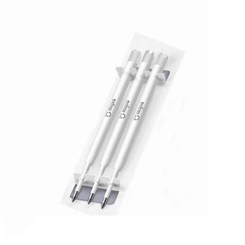 

3pcs For Xiaomi Mijia Metal Sign MI Pens Refill 0.5mm Signing Pens PREMEC Smooth Switzerland Refill MiKuni Japan black Ink