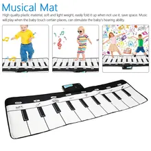 Коврики пианино музыка ковры дети сенсорный игровой коврик с инструментом звук музыкальная коврик музыка обучающие игрушки для детей