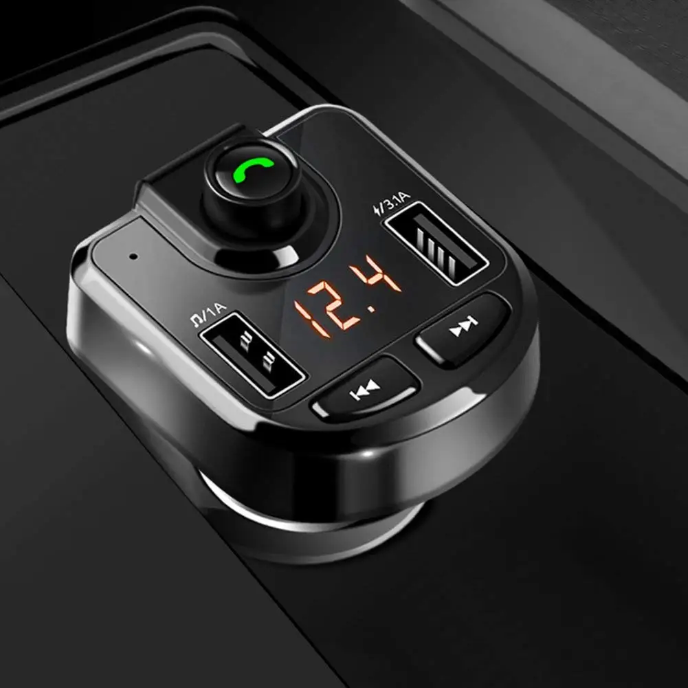 Автомобильный Bluetooth-комплект с 2 USB-портами 3 6 А 1 |