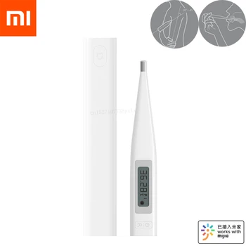 

Original Xiaomi Mijia Medical Electronic Thermometer Lithium Battery Waterproof Temperature Thermometer for Oral cavity Underarm