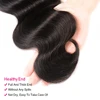 UNice Hair 30 inch Body Wave Bundles Peruvian Hair Bundles 100% Human Hair Extension Virgin Hair Weave Natural Color 1/3/4 Piece 4