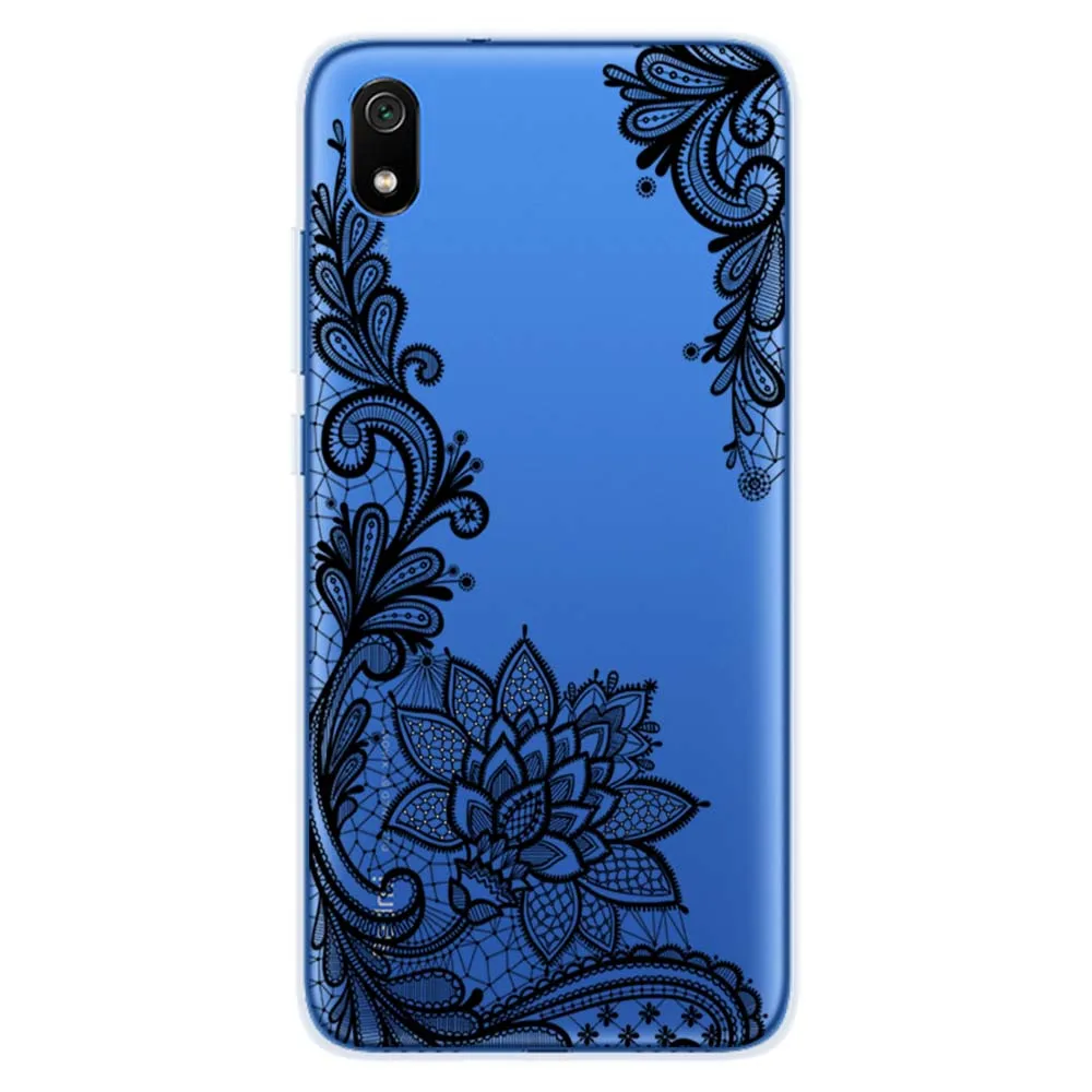 Милый художественный чехол Coque для Xiaomi Redmi 7 7a Новинка Цветы Силиконовый чехол для телефона Xiaomi Redmi 7A Redmi 7a задняя крышка Fundas
