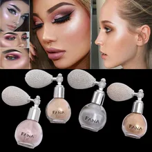 Makeup Powder Fana Eye Shadow Highlight Powder Spraying Airbag Body Face Powder  Spray Glitter Foundation Powder for EyesBeauty