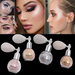 Makeup Powder Fana Eye Shadow Highlight Powder Spraying Airbag Body Face Powder  Spray Glitter Foundation Powder for EyesBeauty