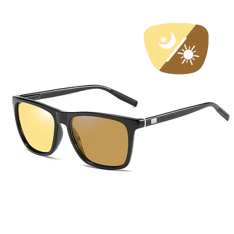 

Day And Night Dual Purpose Intelligent Dreaming Color Changing Night-Vision Goggles Polarized Light Sun Glasses Men And Women Dr