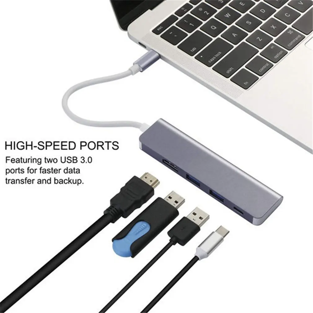 

USB C to HDMI Adapter for Samsung DeX Station Desktop Experience for Galaxy Note8/S8/S8+/S9/S9+ Nintendo Switch MacBook Pro 2