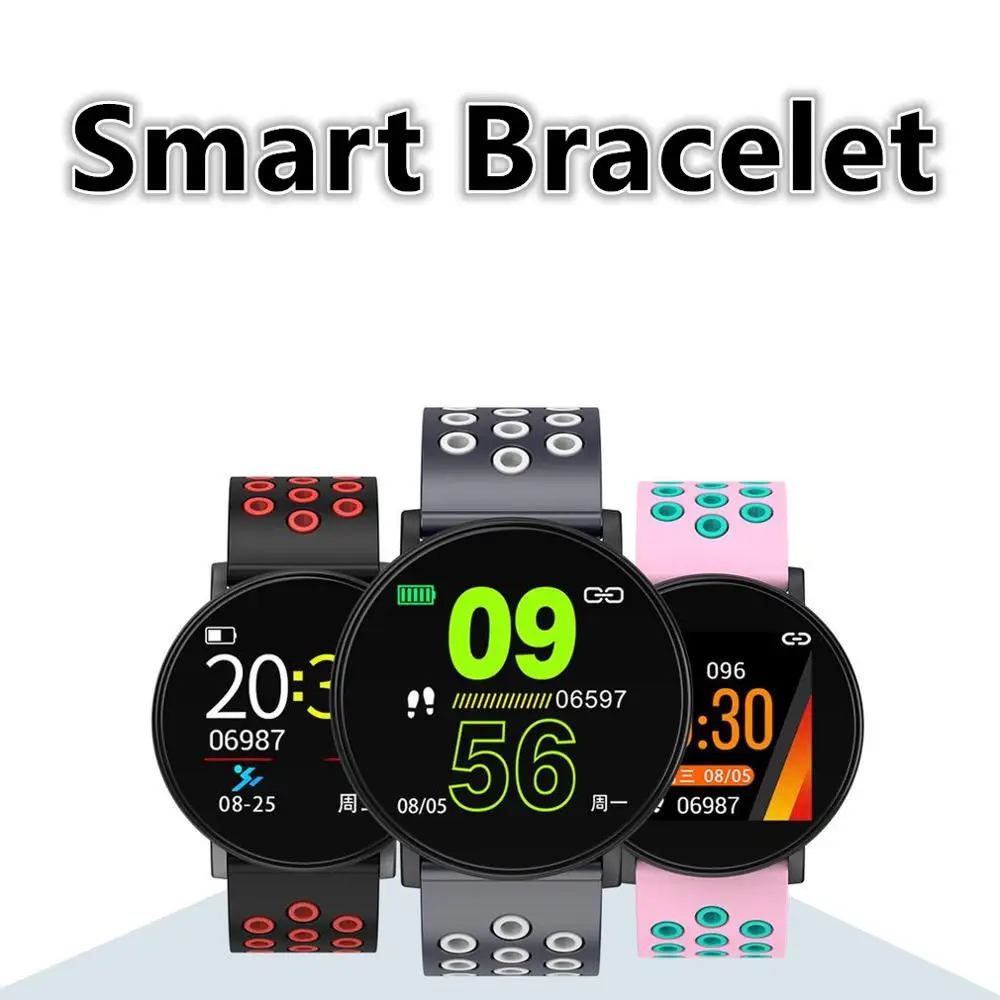 

Smart Bracelet Waterproof Magnetic Remote Camera Music Alarm Message Push Fitness Tracker Pedometer Sport Monitor Wristband