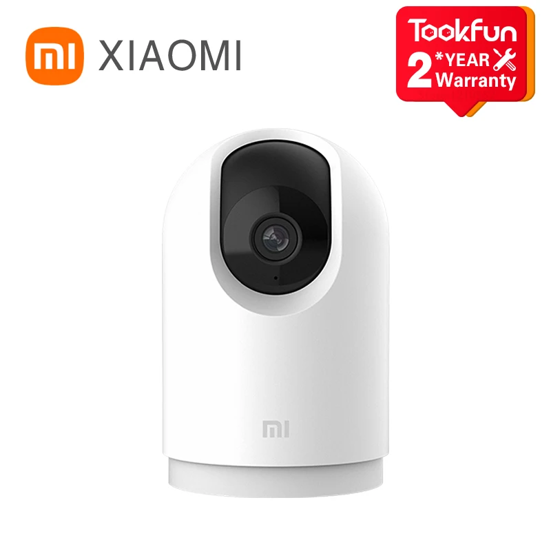 Xiaomi-Cámara de Seguridad Mi 360 ° para el hogar, calidad 2K Pro HD, 3 millones de píxeles, visión nocturna infrarroja panorámica, aplicación Mi Home, versión Global