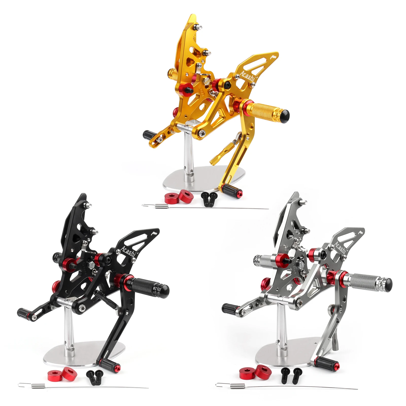 Areyourshop для Yamaha mt-07 FZ-07 MT07 2013- Rearset задний Набор подножки регулируемые покрышки для мотоциклов