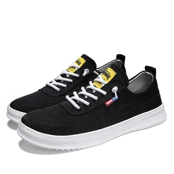 

sport mens mens flat lace up comfortable korean canvas loafers rubber branded masculino mens breathable spring/summer studded