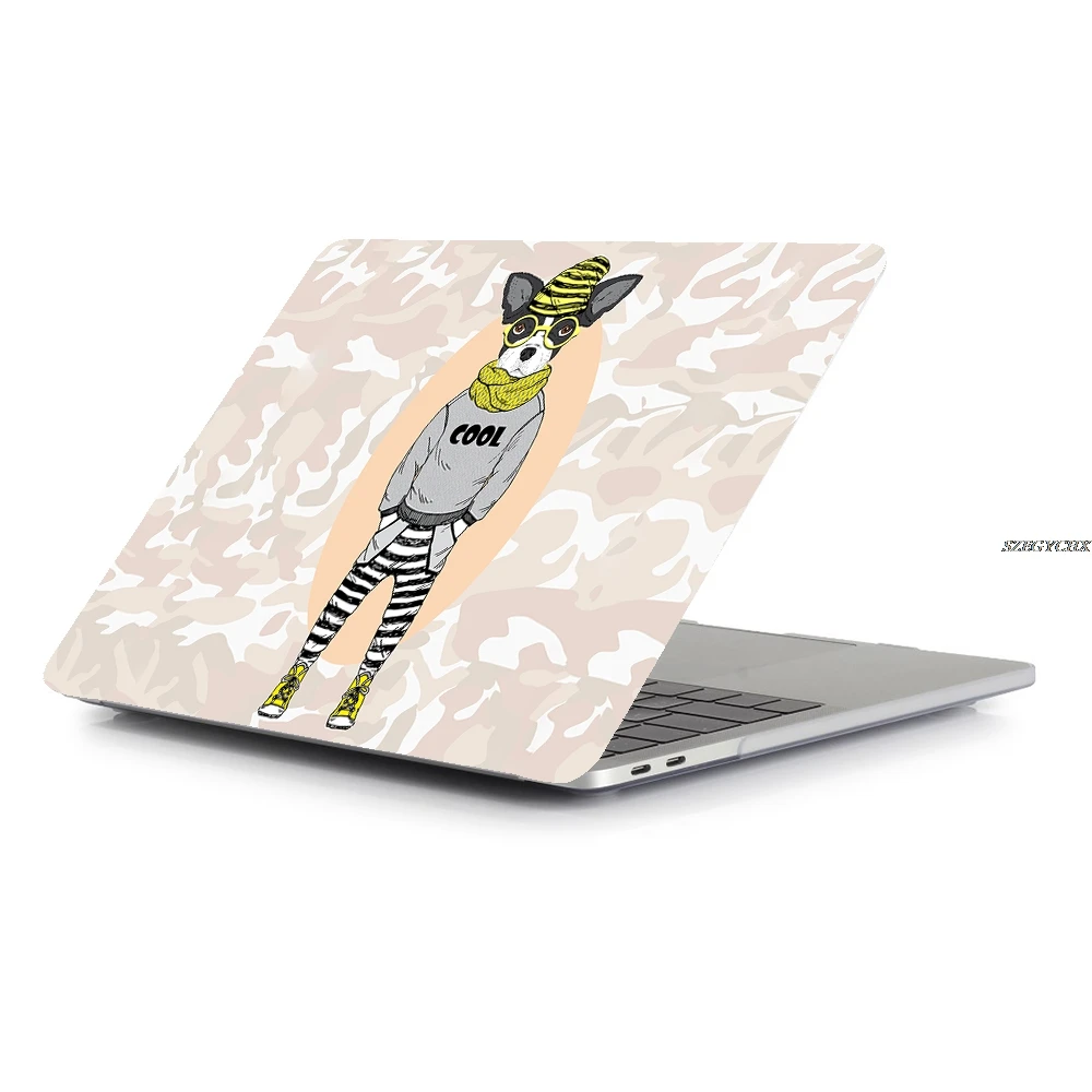 Чехол для ноутбука Apple MacBook New Air 13 Touch ID A1932, для Mac book Air Pro retina 11 12 16 15 13,3 чехол+ чехол для клавиатуры